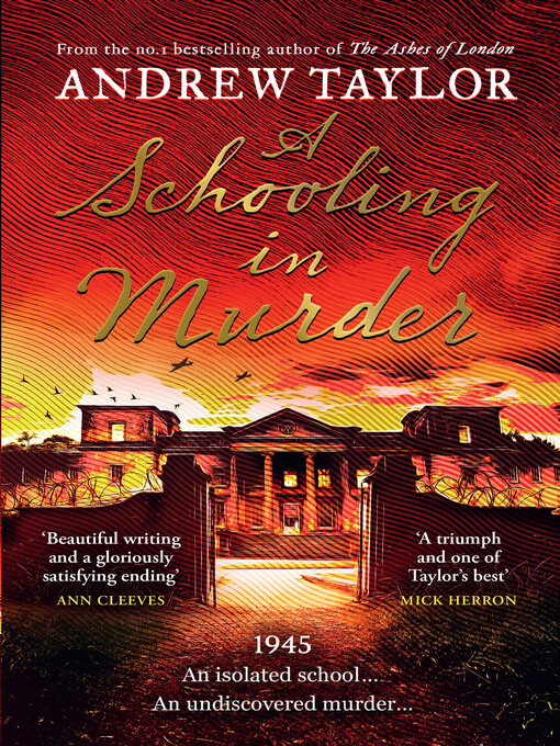 Cover image for A Schooling in Murder